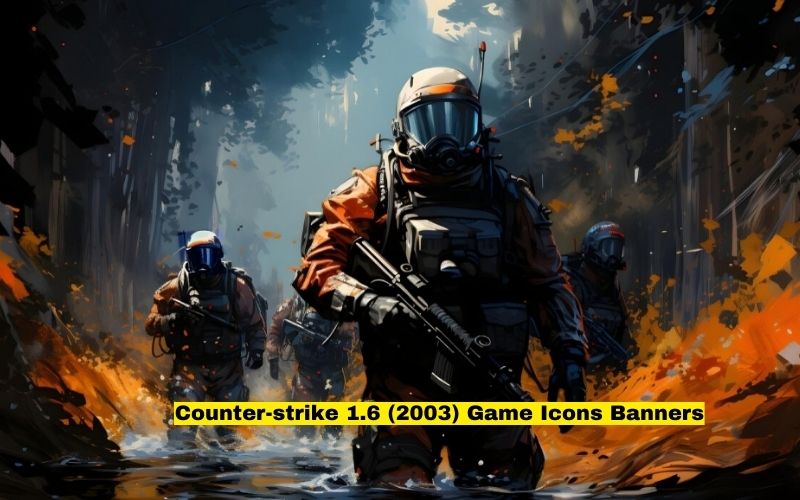 Counter-strike 1.6 (2003) Game Icons Banners