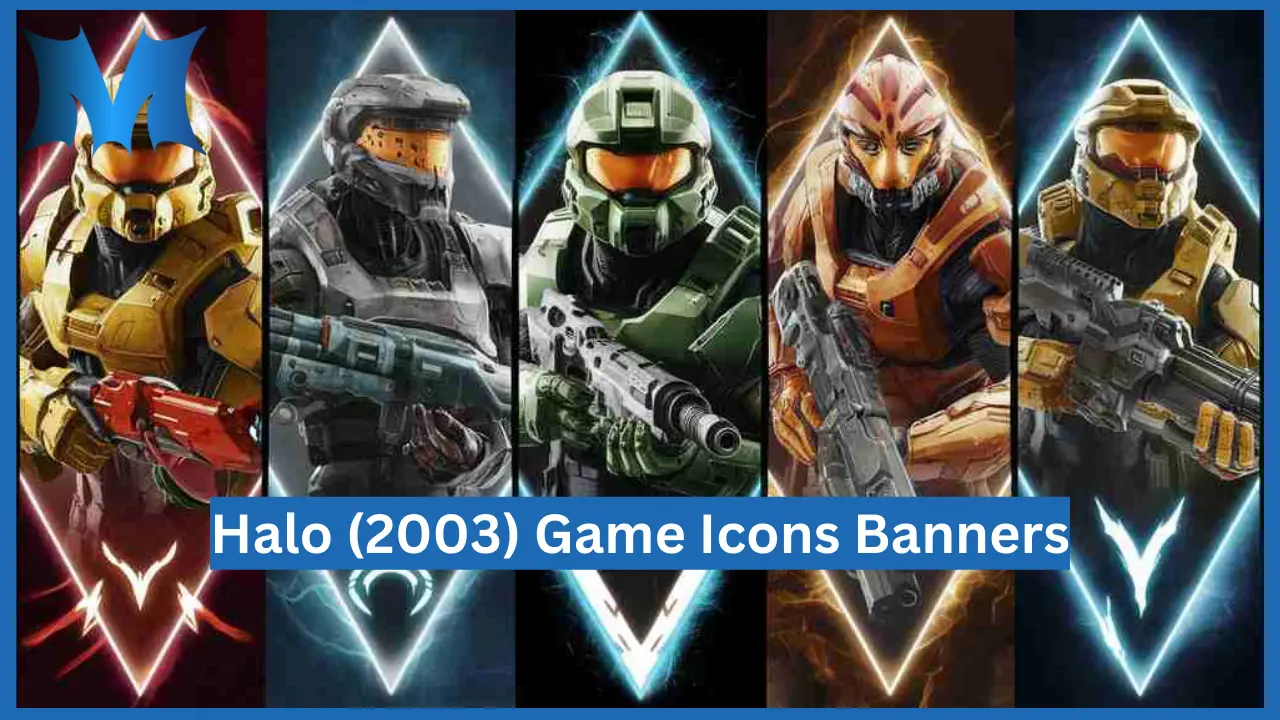 Halo (2003) Game Icons Banners