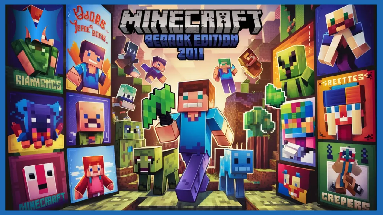 Minecraft: Bedrock Edition (2011) Game Icons Banners